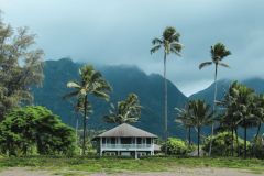 Fotoserie Hawaii Haus am Strand