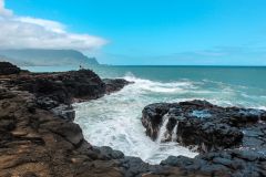 Fotoserie Hawaii Gischt